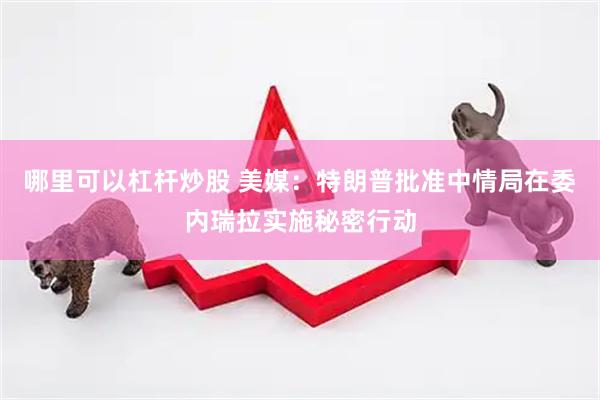 哪里可以杠杆炒股 美媒：特朗普批准中情局在委内瑞拉实施秘密行动